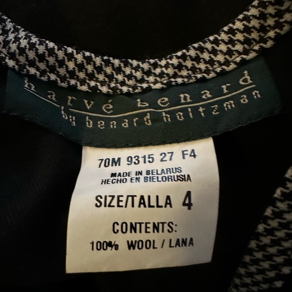 NWT Vintage Harve’ Benard Wool Cape Size 4 - Picture 3 of 5